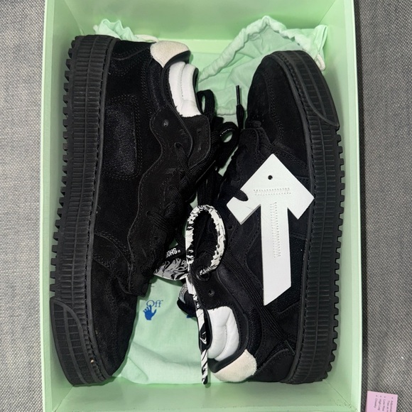 Off-White Other - 🔥 OFF-WHITE Floating Arrow Suede Sneakers| Virgil Abloh EU 40  Men’s 7 Women’s 9